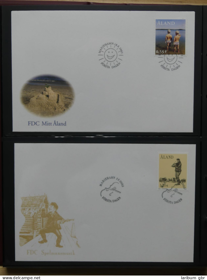 Aland Sammlung von FDC aus Ende der 90er bis ca. 2006 #LW636