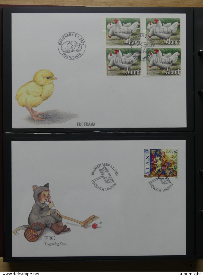 Aland Sammlung von FDC aus Ende der 90er bis ca. 2006 #LW636