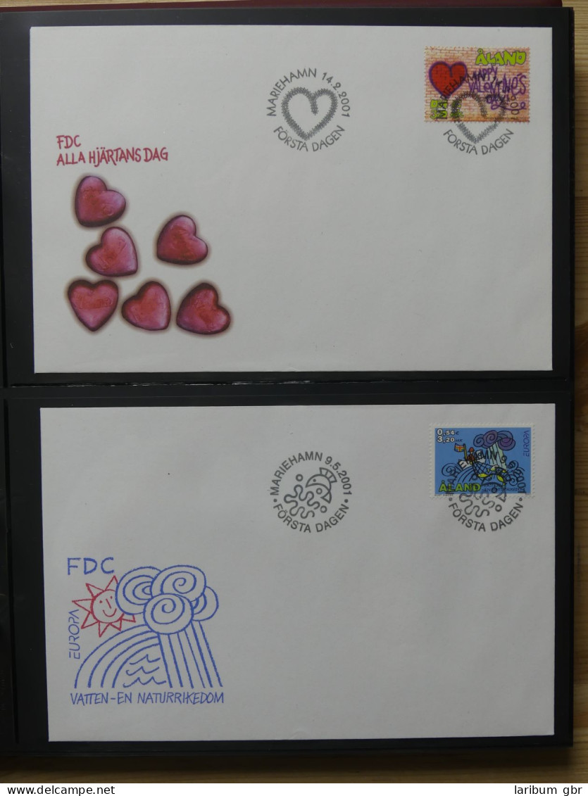 Aland Sammlung von FDC aus Ende der 90er bis ca. 2006 #LW636