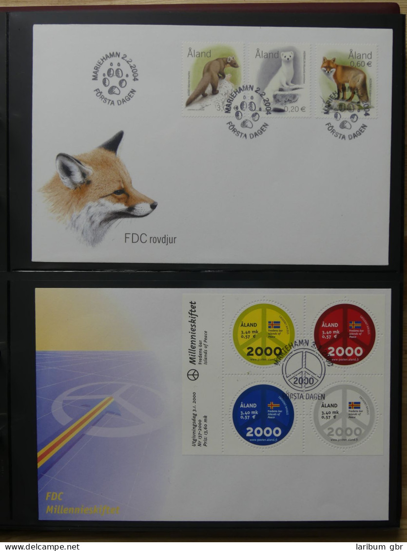 Aland Sammlung von FDC aus Ende der 90er bis ca. 2006 #LW636