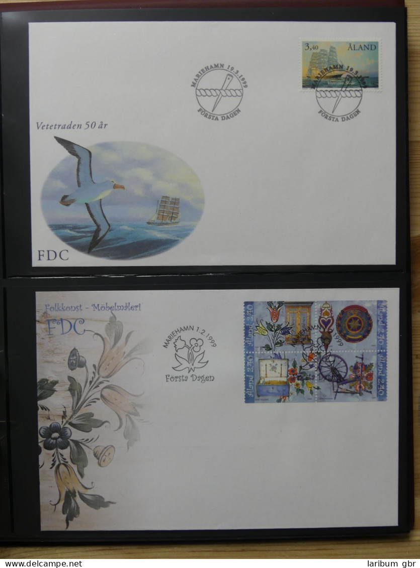 Aland Sammlung von FDC aus Ende der 90er bis ca. 2006 #LW636