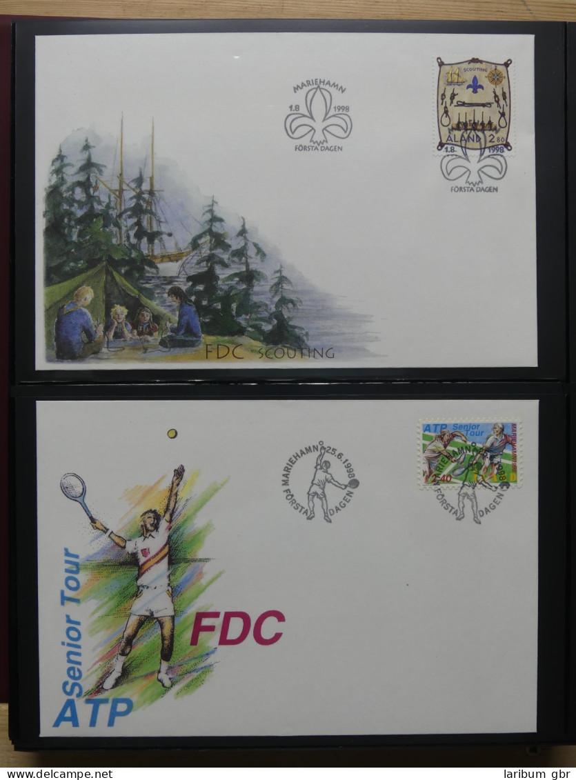 Aland Sammlung von FDC aus Ende der 90er bis ca. 2006 #LW636