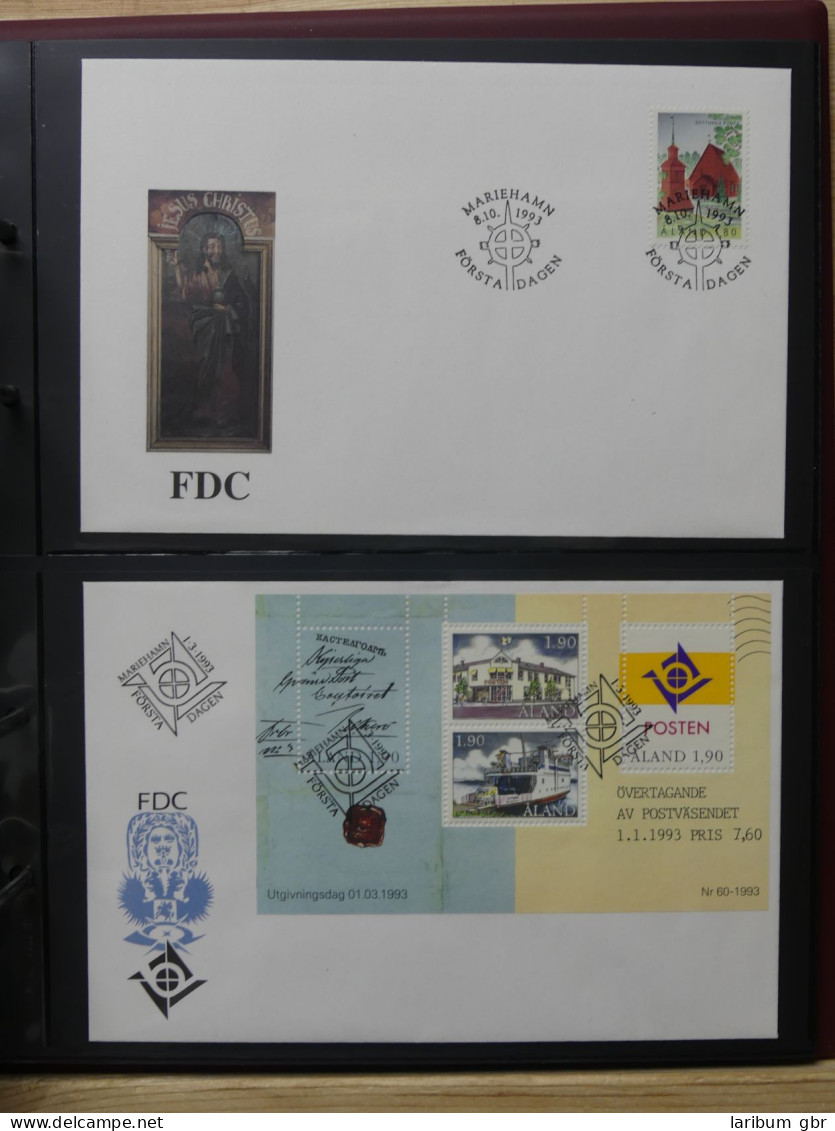 Aland Sammlung von FDC aus Ende der 90er bis ca. 2006 #LW636