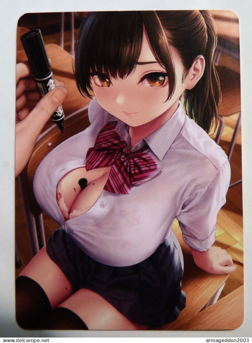 Carte Sexy Waifu Anime Card Manga Girl Limited Doujin ACG Beauty N°21 - Autres & Non Classés
