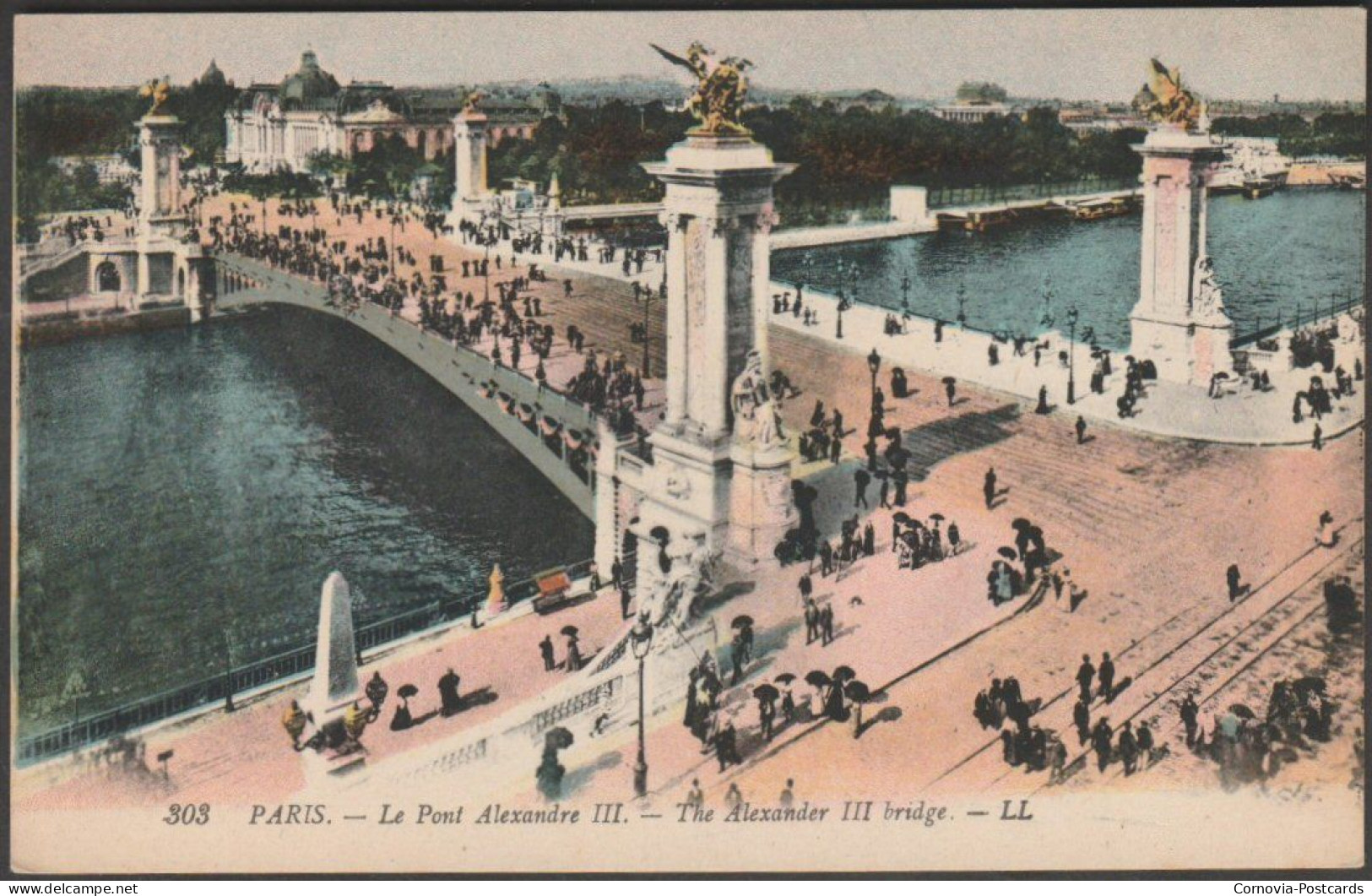 Le Pont Alexandre III, Paris, C.1905-10 - Lévy CPA LL303 - Arrondissement: 08