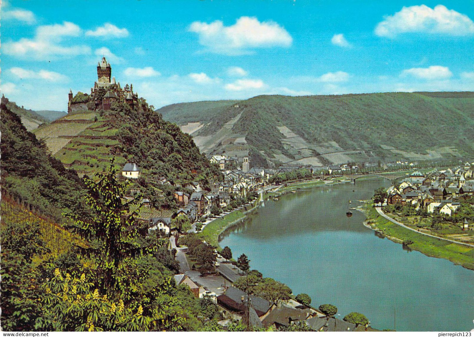 Cochem - Vue Sur La Ville Et La Moselle - Cochem