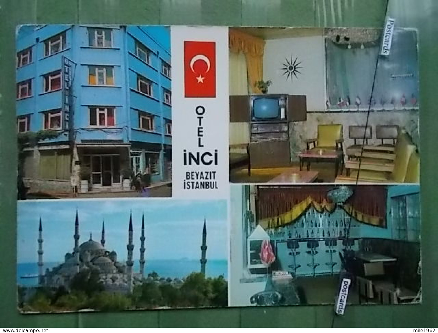 Kov 563-15 - ISTANBUL, TURKEY, MOSQUE, Otel Inci - Turchia