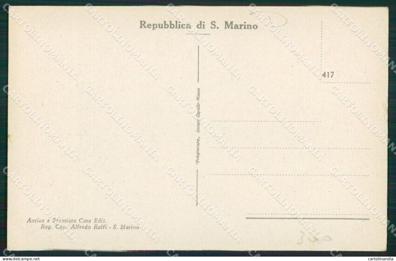 San Marino Cartolina MQ5504 - Saint-Marin