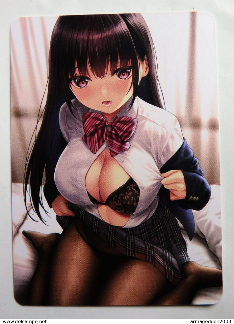 Carte Sexy Waifu Anime Card Manga Girl Limited Doujin ACG Beauty N°28 - Autres & Non Classés