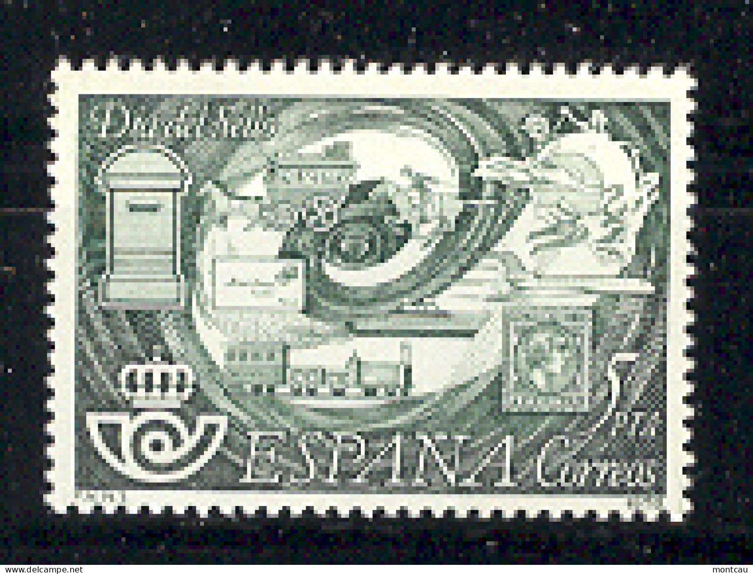 Spain. 1978 - Dia Del Sello Ed 2480 (**) - Día Del Sello