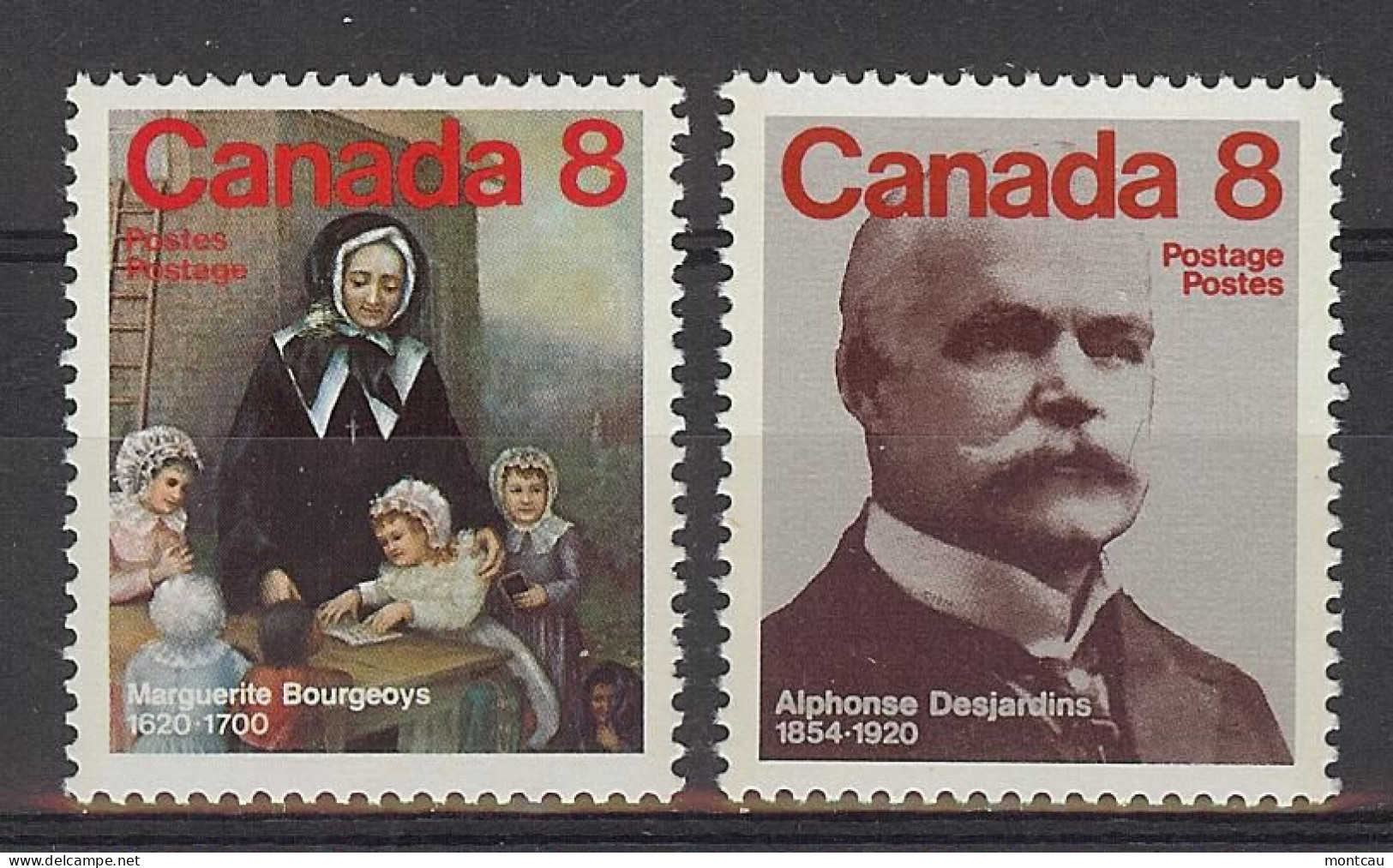 Canada 1975. Personajes . Sc=660-61 (**) - Nuovi