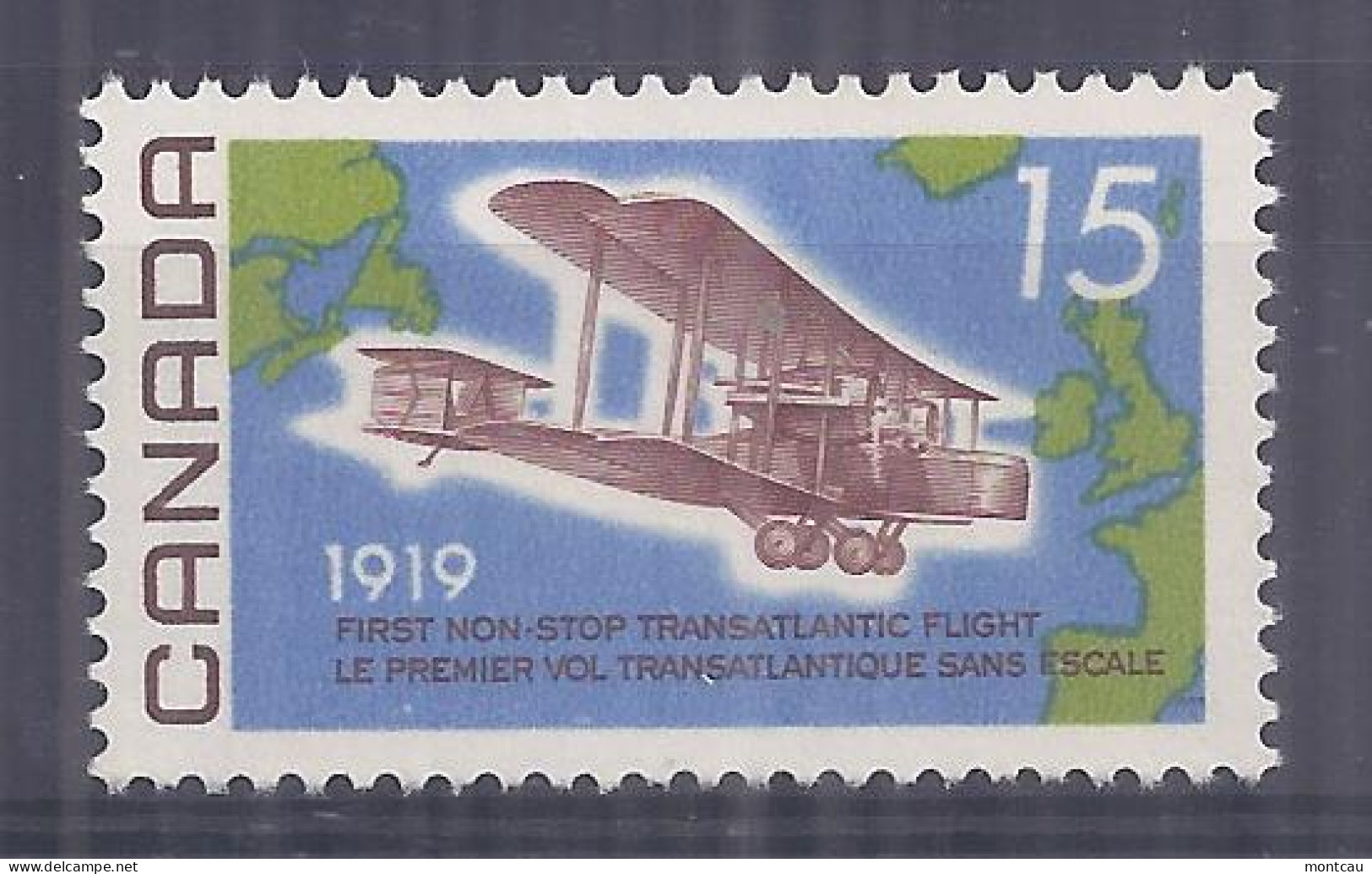 Canada 1969. Travesia Del Atlantico . Sc=494 (**) - Unused Stamps