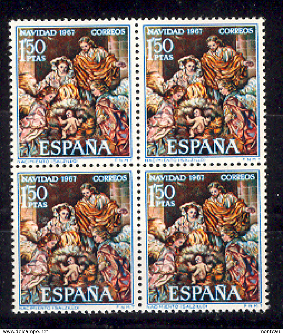 Spain 1966 - Navidad Ed 1838 (**) Bloque - Neufs