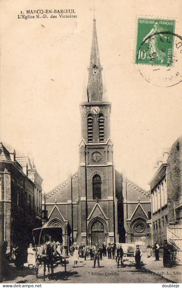 D59   MARCQ EN BARŒUL   L'Église ND Des Victoires - Marcq En Baroeul