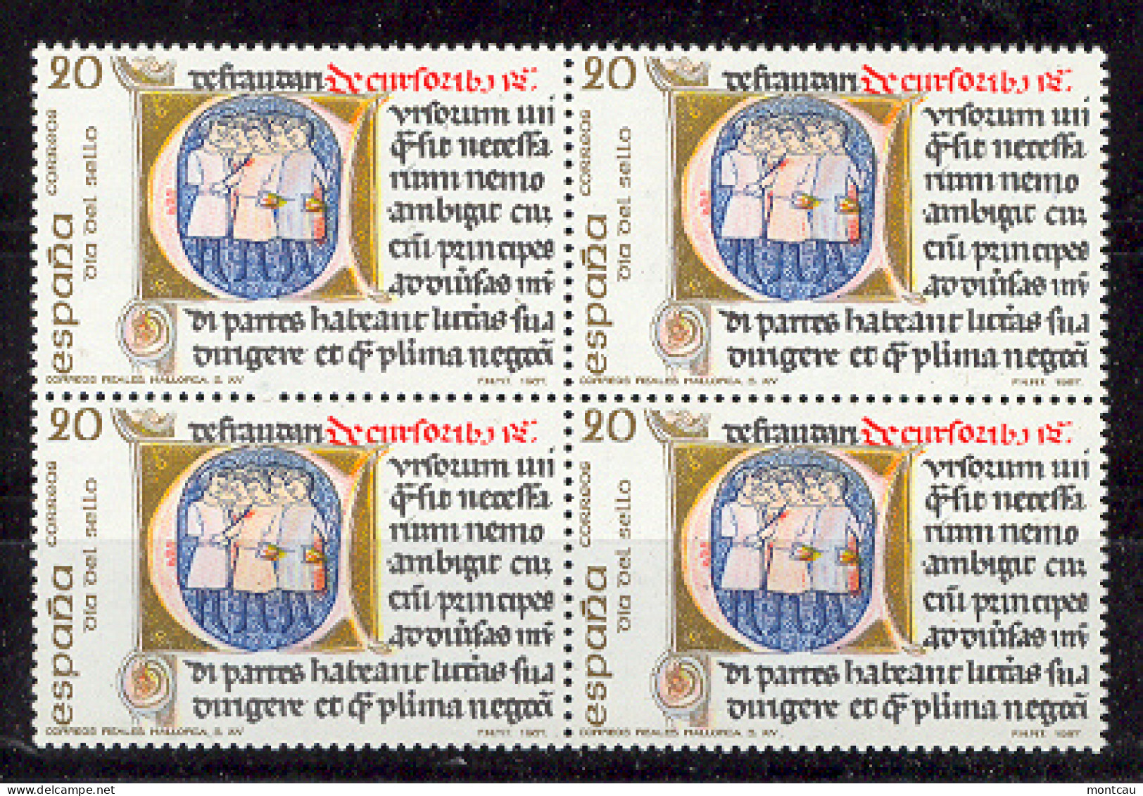Spain. 1987 Dia Del Sello Ed 2911 (**) - Stamp's Day