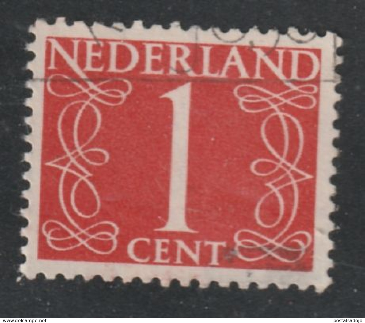 PAYS-BAS  1166 // YVERT 457  // 1945 - Gebruikt