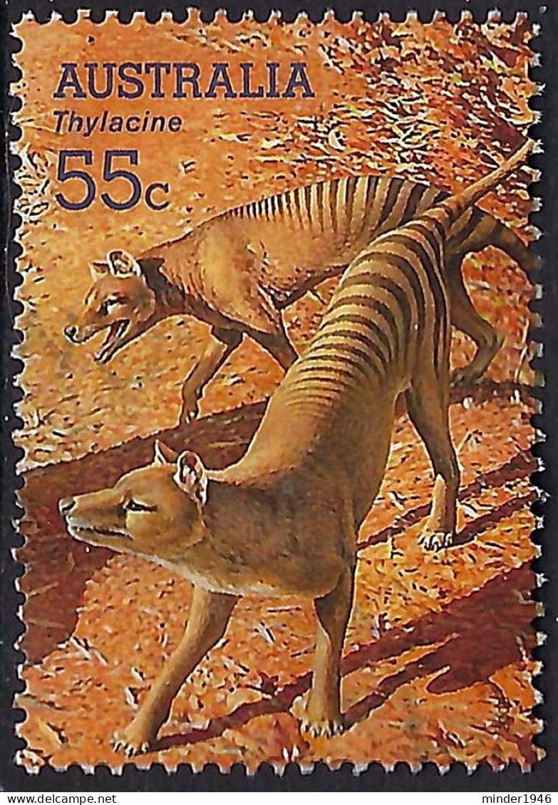 AUSTRALIA 2008 QEII 50c Multicoloured, Prehistoric Animals-Thylacine  FU - Usati