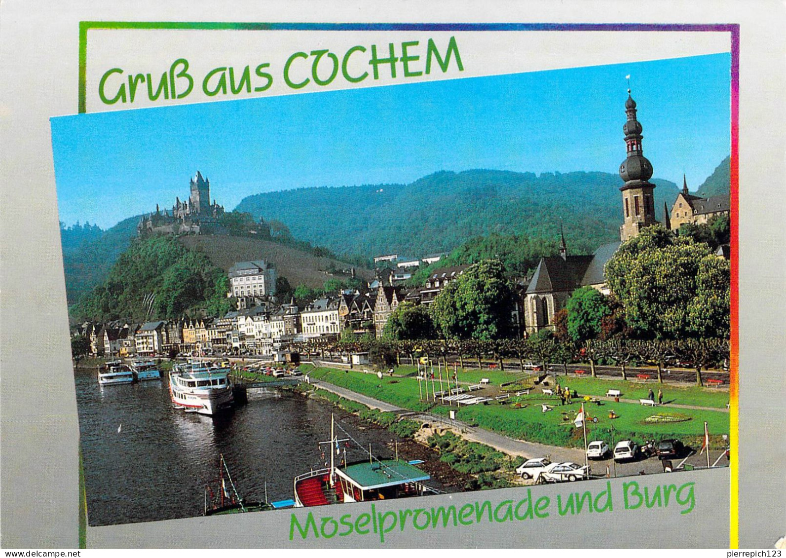 Cochem - Vue Sur La Ville Et Le Château - Cochem