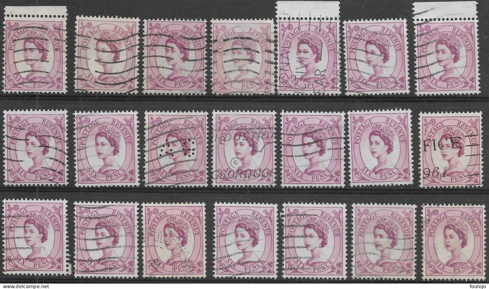 270 (21x) Used -Thanks Looking At Thr Scan (Carte 7) - Gebraucht