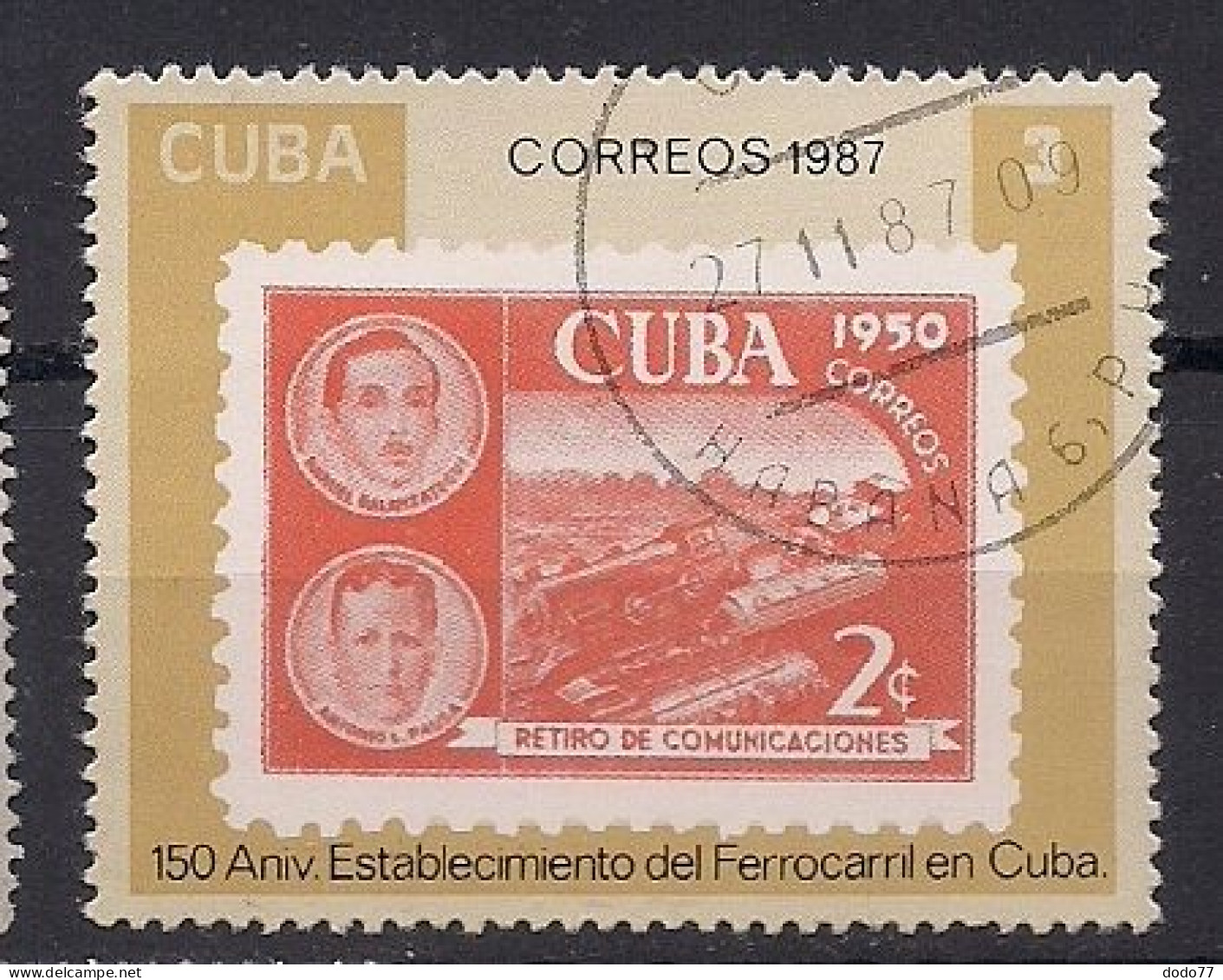 CUBA     OBLITERE - Andere & Zonder Classificatie