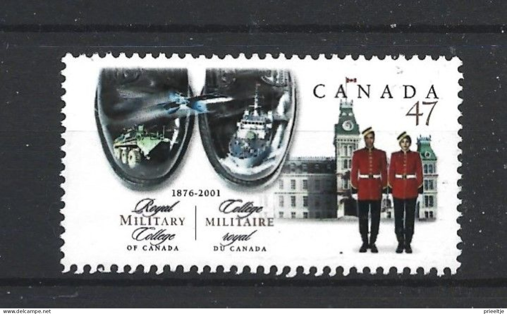 Canada 2001 Royal Military College 125th Anniv. Y.T. 1874 (0) - Gebruikt