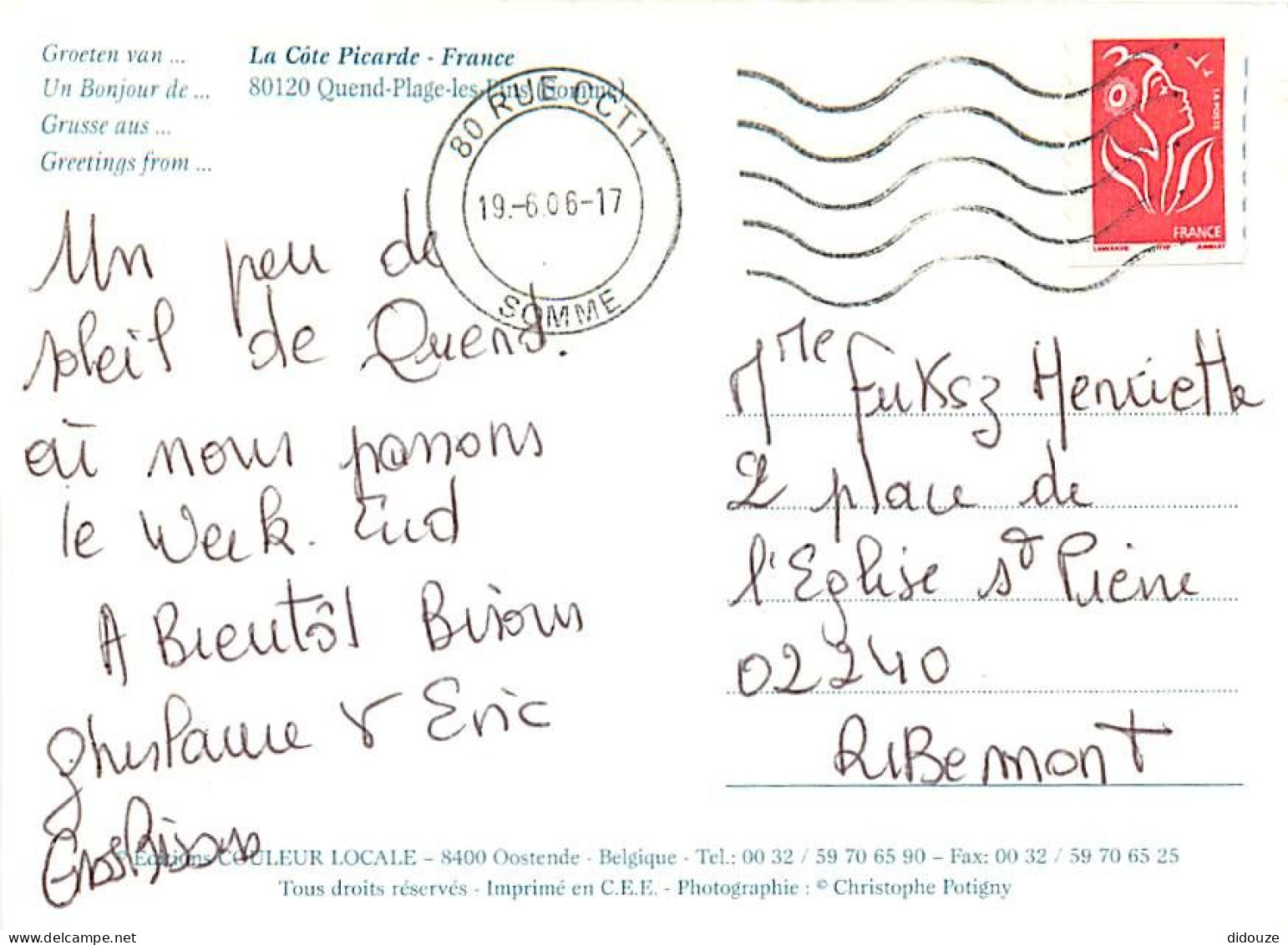 80 - Quend Plage Les Pins - Multivues - CPM - Voir Scans Recto-Verso - Quend