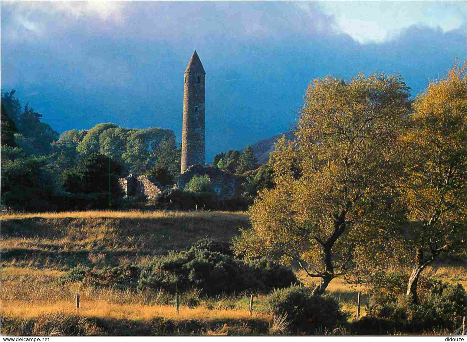 Irlande - Wicklow - Glendalough - Round Tower - Vieilles Pierres - CPM - Voir Scans Recto-Verso - Wicklow