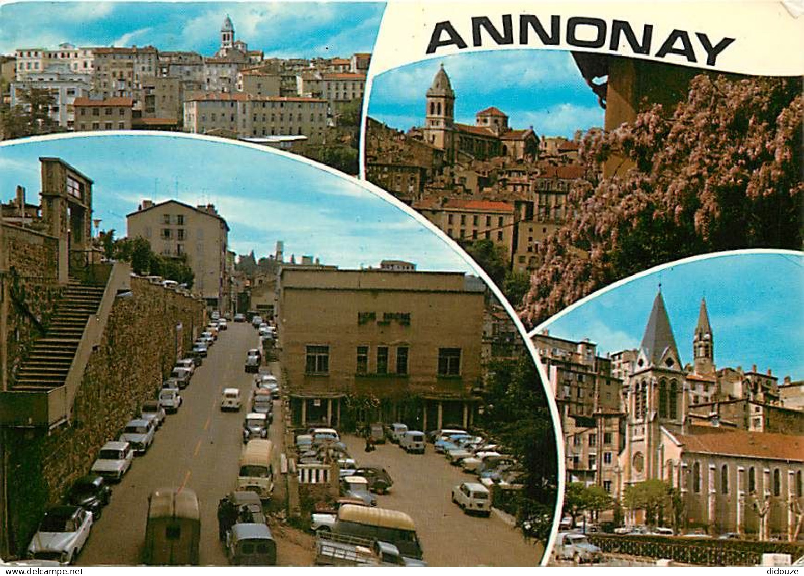 07 - Annonay - Multivues - Automobiles - CPM - Voir Scans Recto-Verso - Annonay