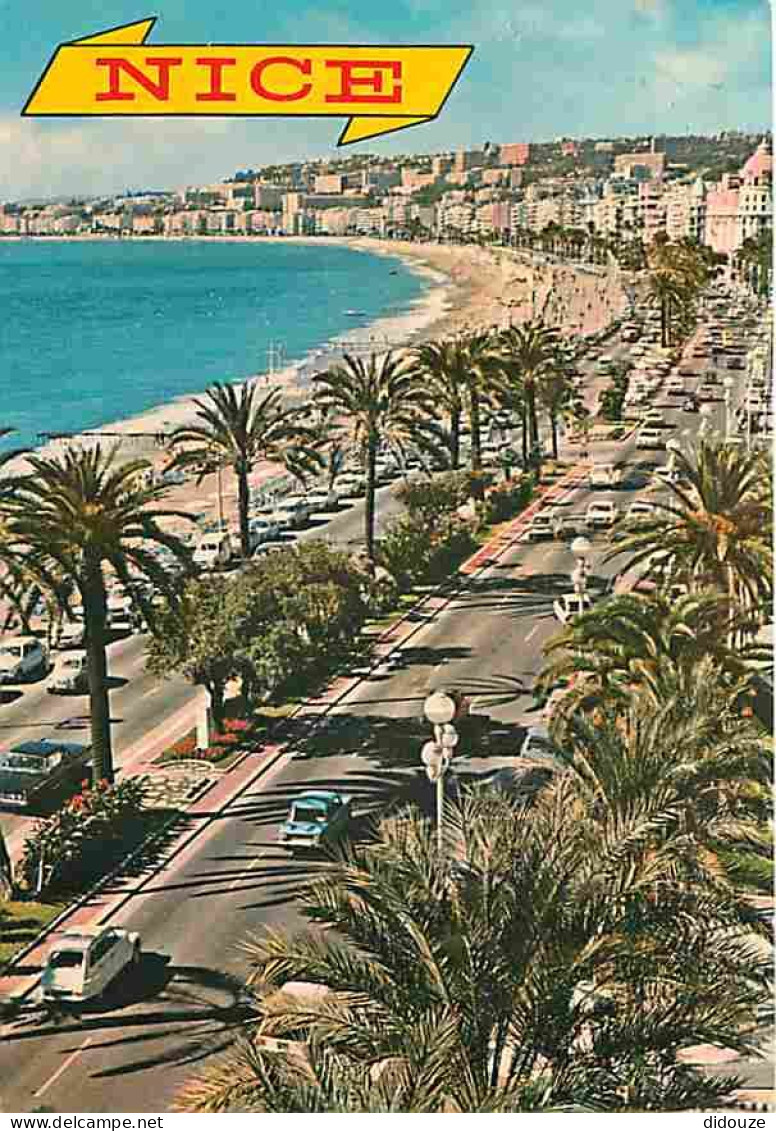 06 - Nice - La Promenade Des Anglais - Automobiles - CPM - Voir Scans Recto-Verso - Straßenverkehr - Auto, Bus, Tram