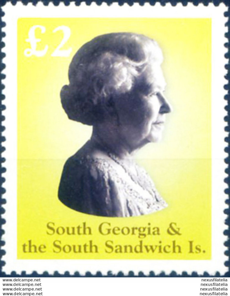 South Georgia. Elisabetta II. Alto Valore 2003. - Falklandinseln
