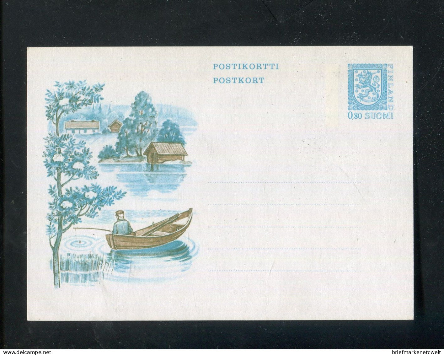 "FINNLAND" 1978, Bild-Postkarte Mi. P 142 ** (B1116) - Postwaardestukken
