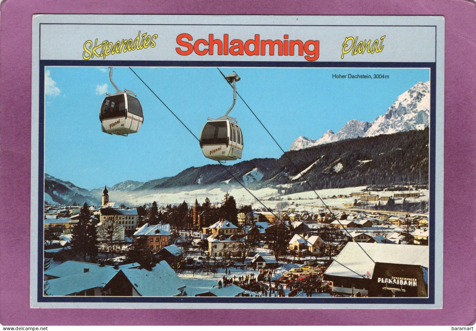 Schladming Steiermark  Mit Planai-Gondelbahn Zur Schladminger Hütte - Schladming