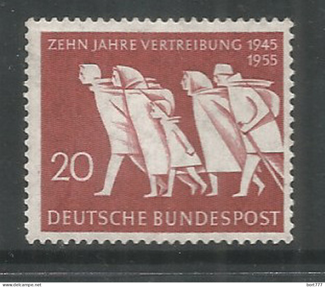 Germany Bundes Rep. 1955 Year MNH(**) Mi.# 215 - Ungebraucht