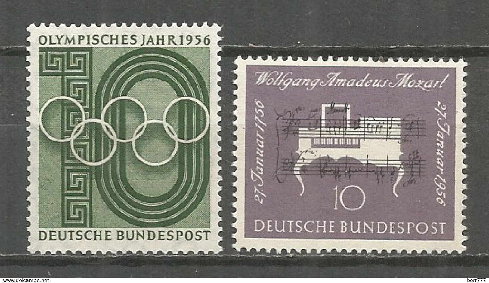 Germany Bundes Rep. 1956 Year MNH(**) Mi.#  228,231 - Ungebraucht