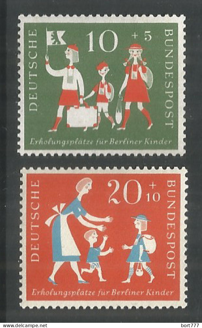 Germany Bundes Rep. 1957 Year MNH(**) Mi.# 250-51 - Ungebraucht