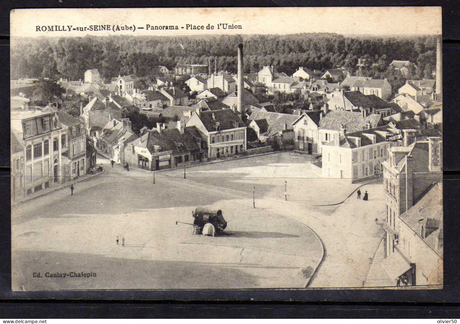 Romilly-sur-Seine - Aube - Panorama - Place De L'Union - Romilly-sur-Seine