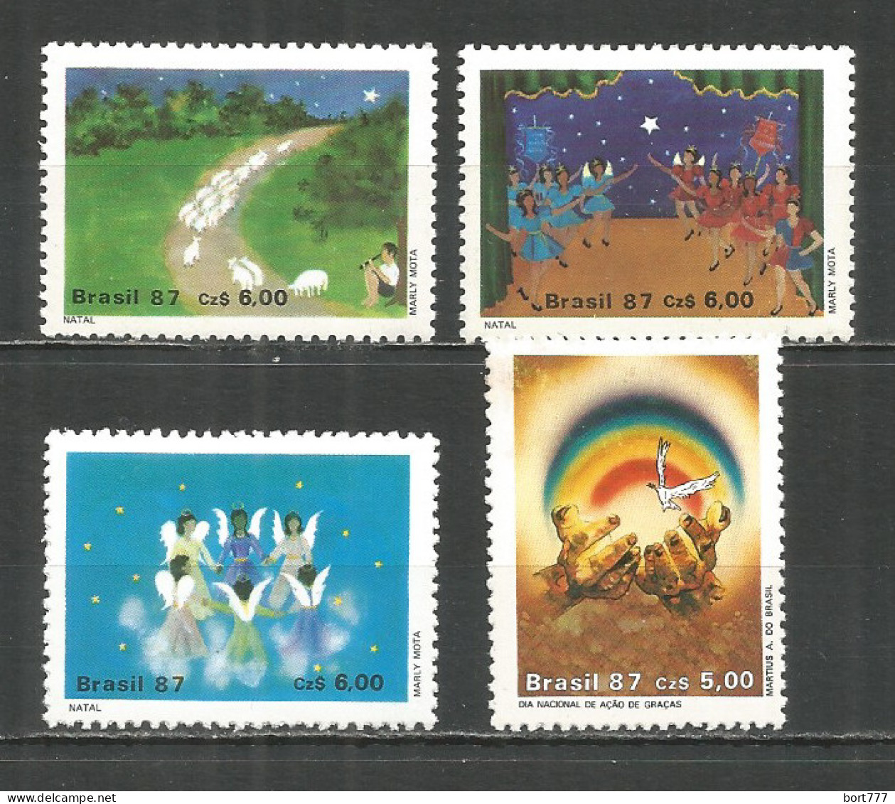 Brazil 1987 Year Mint Stamps MNH(**) - Neufs