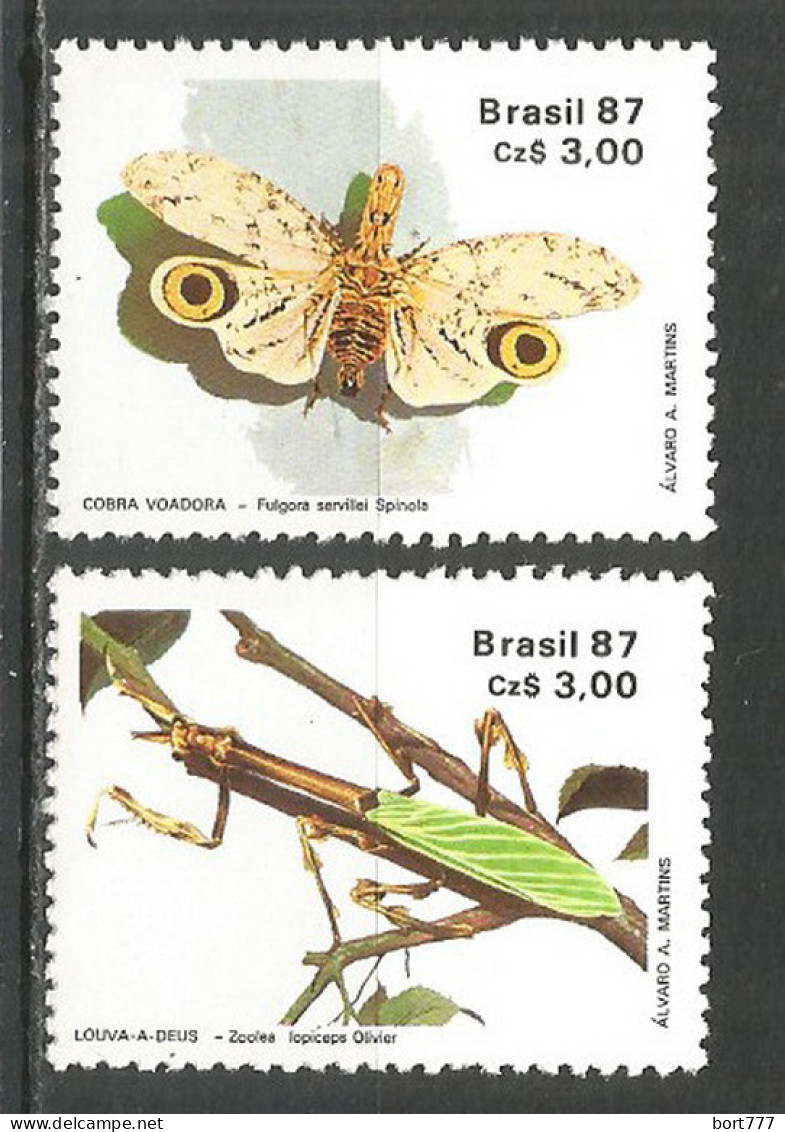 Brazil 1987 Year Mint Stamps MNH(**) - Nuevos