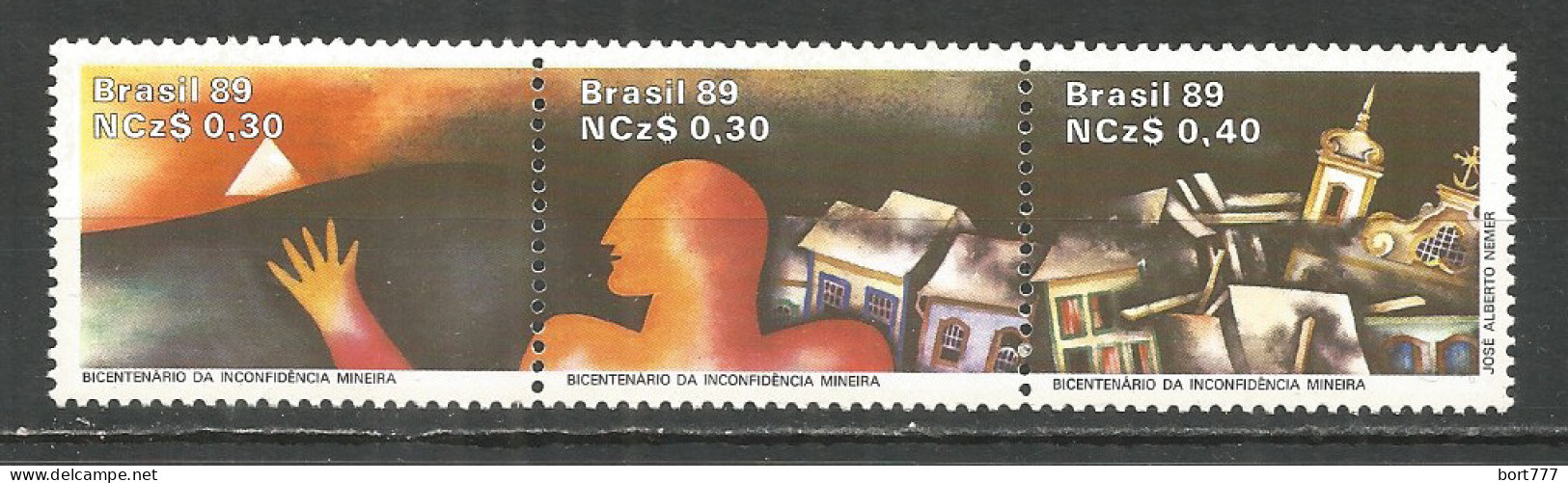 Brazil 1989 Year Mint Stamps MNH(**)  - Nuevos