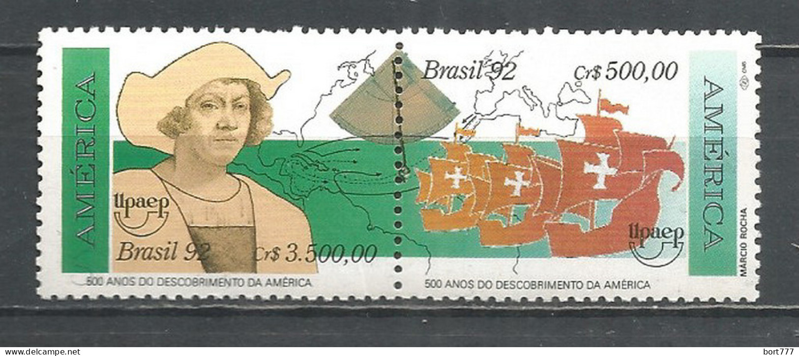 Brazil 1992 Year Mint Stamps MNH(**) Set - Unused Stamps