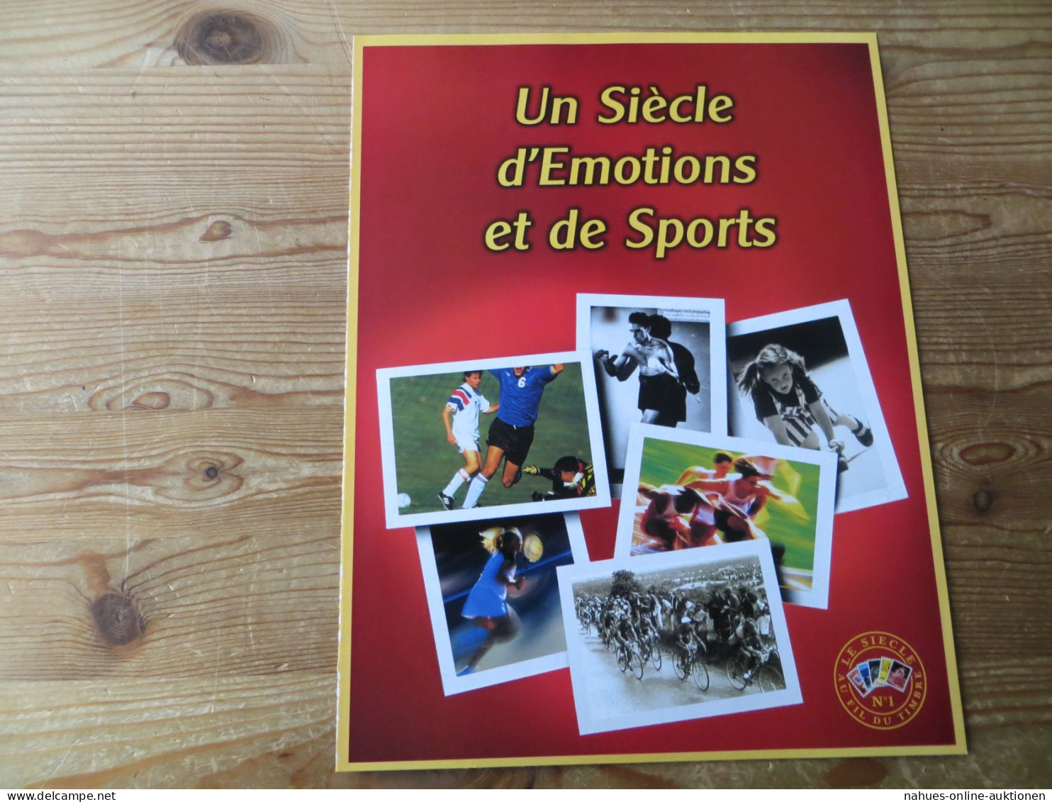 Frankreich 3453-3457 Sport Fußball Kleinbogen + Folder + Autogramm Alme' Jacquet - Cartas & Documentos