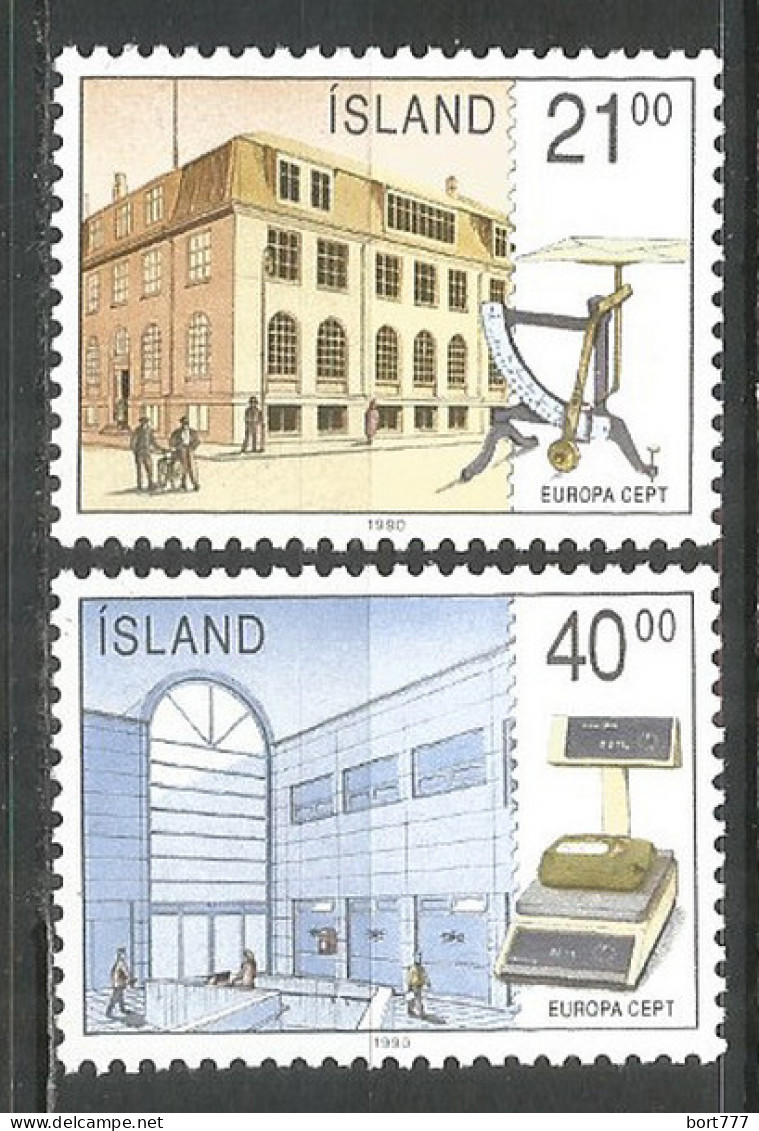 ICELAND 1990 Mint Stamps MNH(**) Set - Unused Stamps