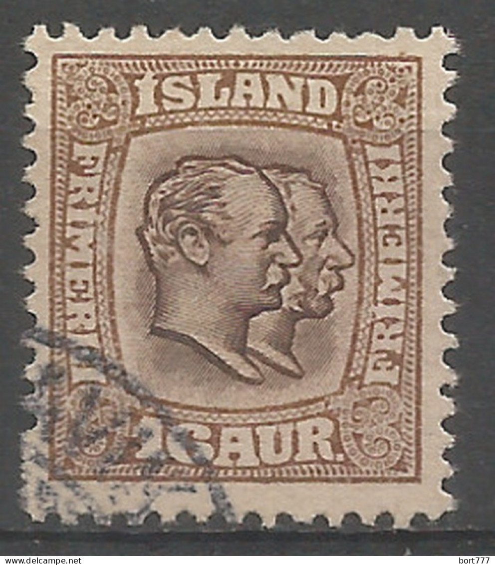 Iceland 1907 ( 16 Aur) , Used Stamp Michel # 55 - Usati