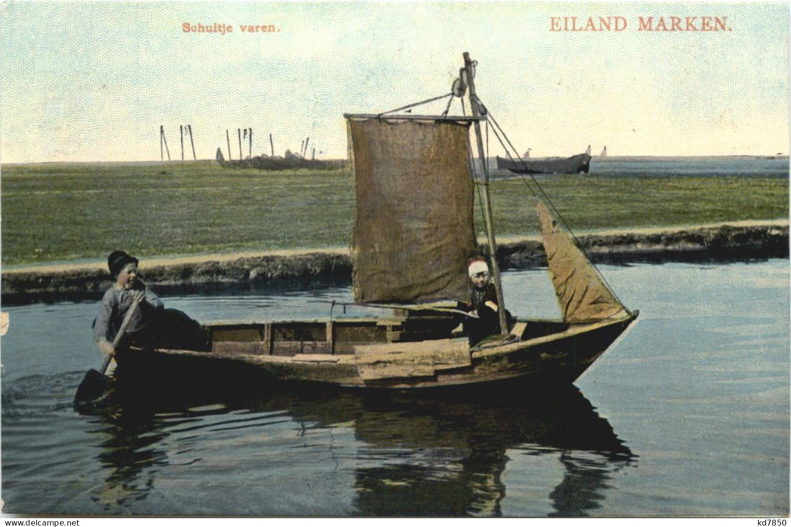 Eiland Marken - Schuitje Varen - Marken