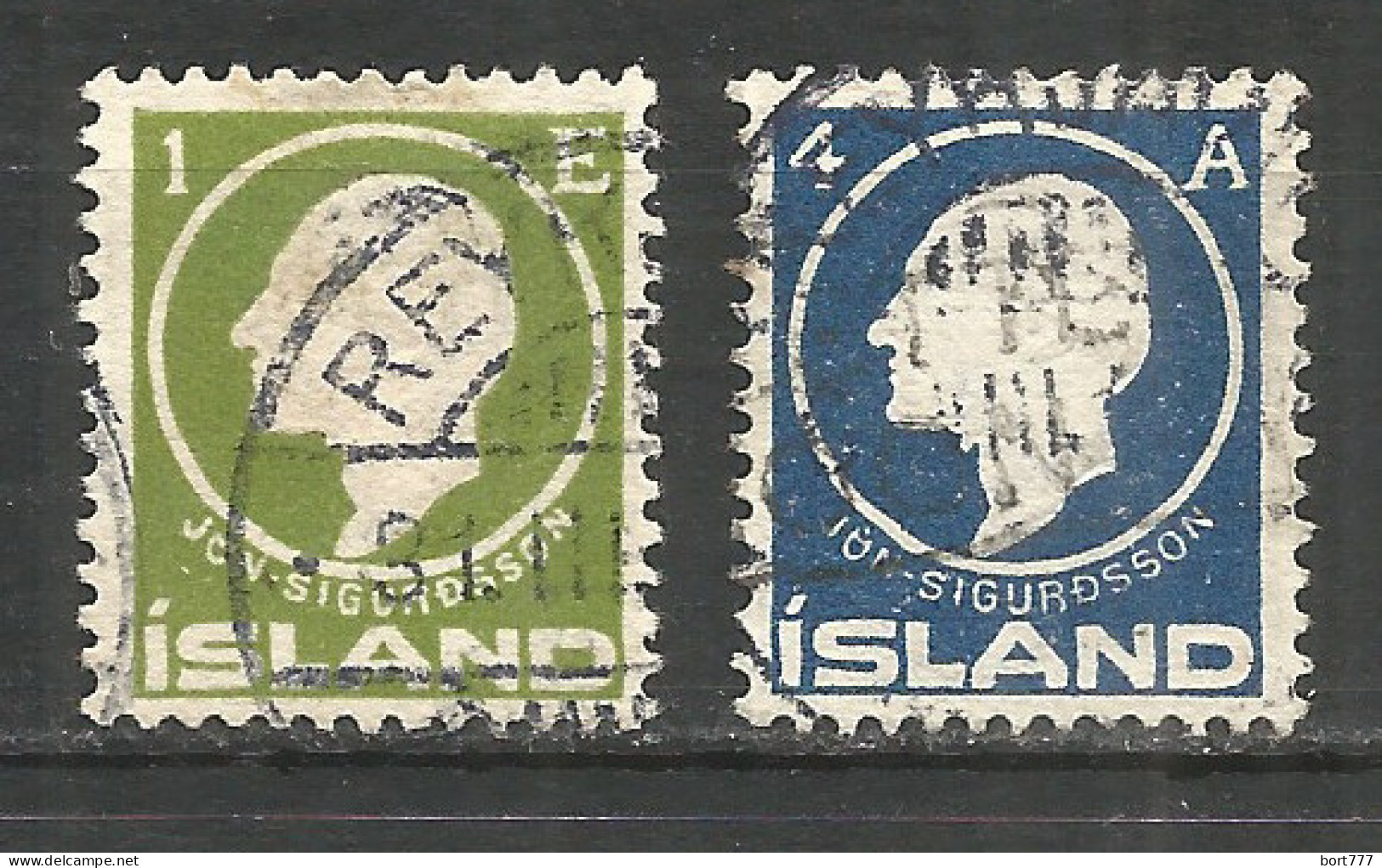 Iceland 1911 , Used Stamps Michel # 63,65 - Usati