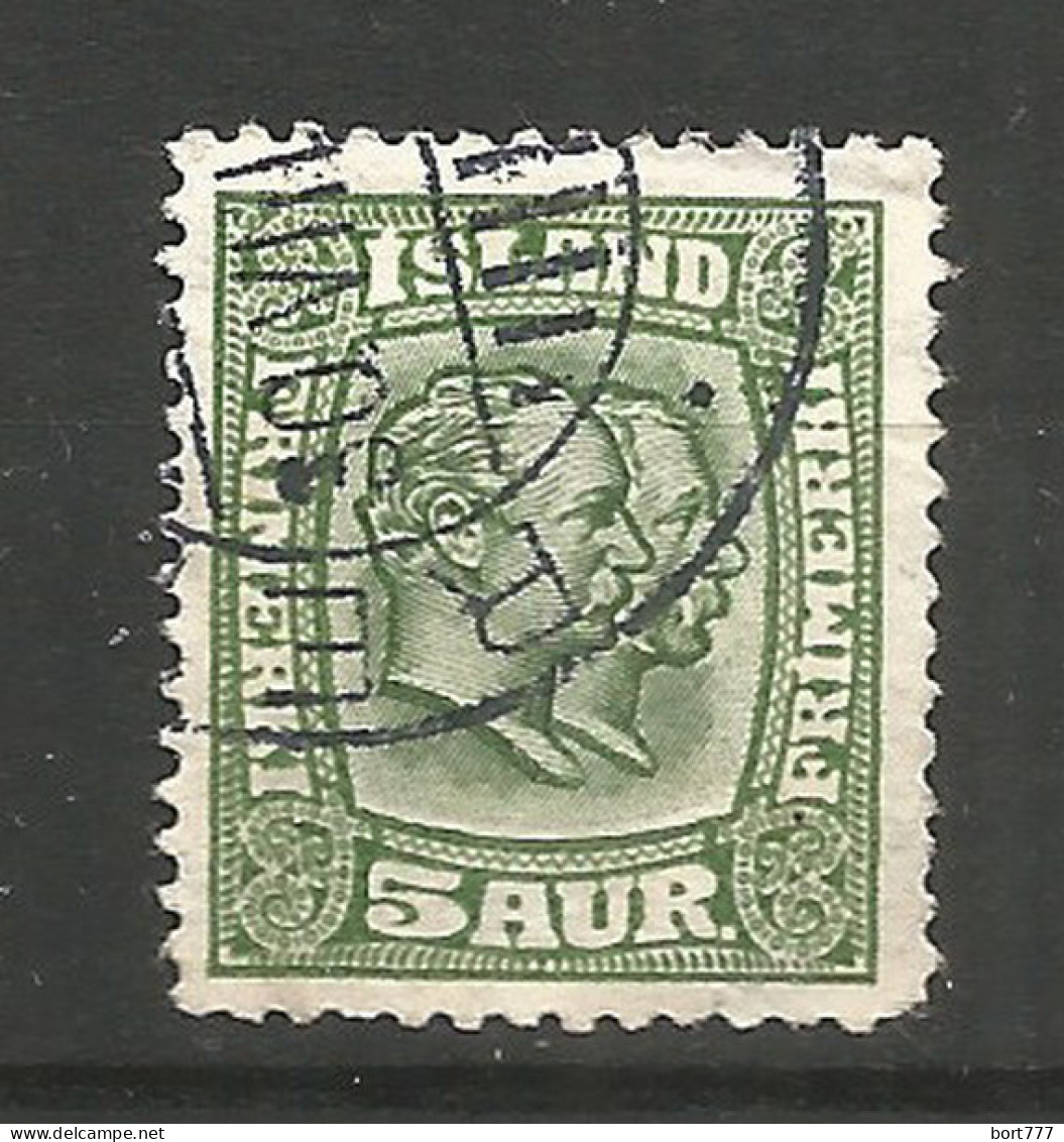Iceland 1915 , Used Stamp Michel # 79 - Usati
