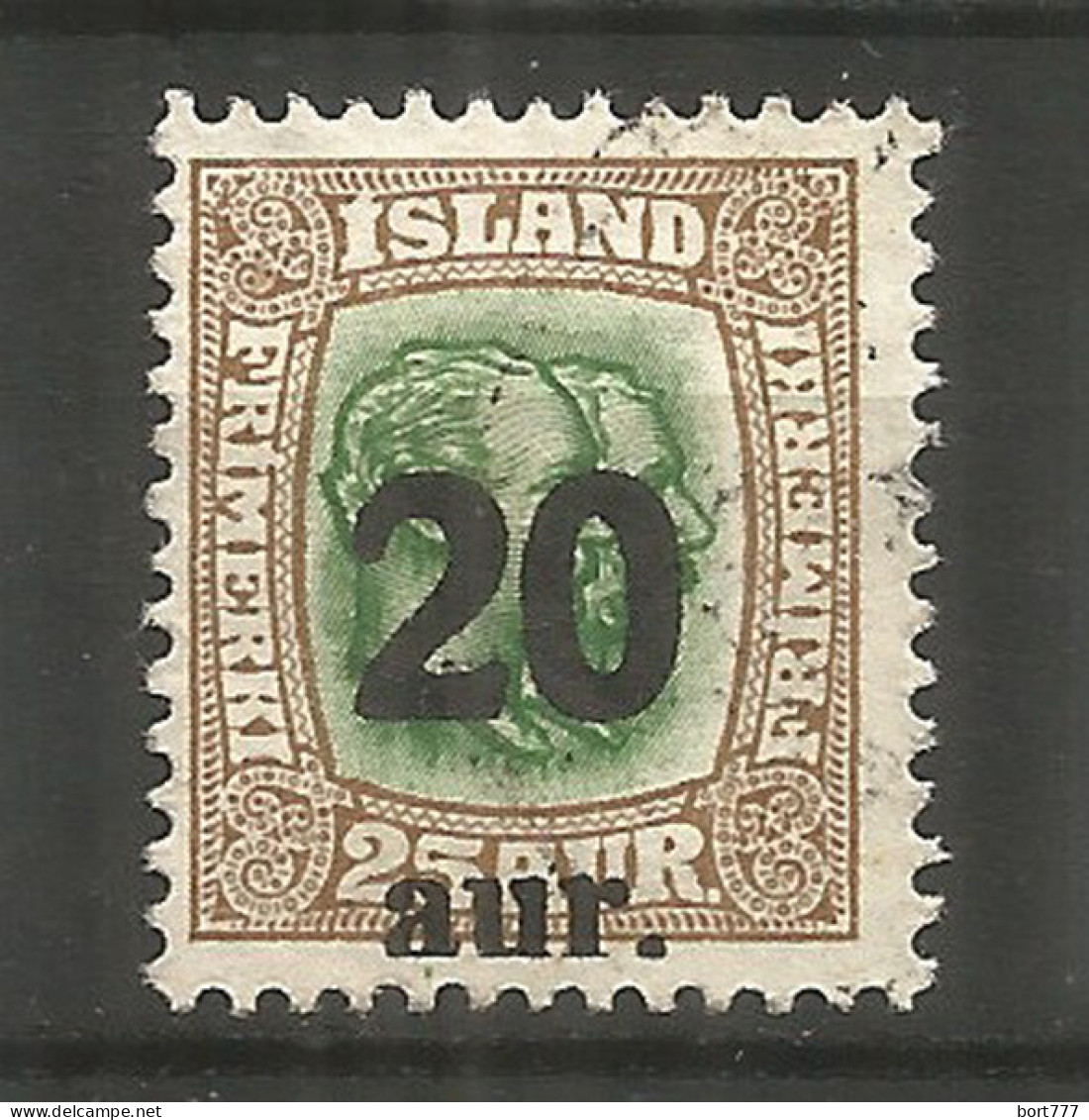 Iceland 1922 , Used Stamp Michel # 108 - Usati