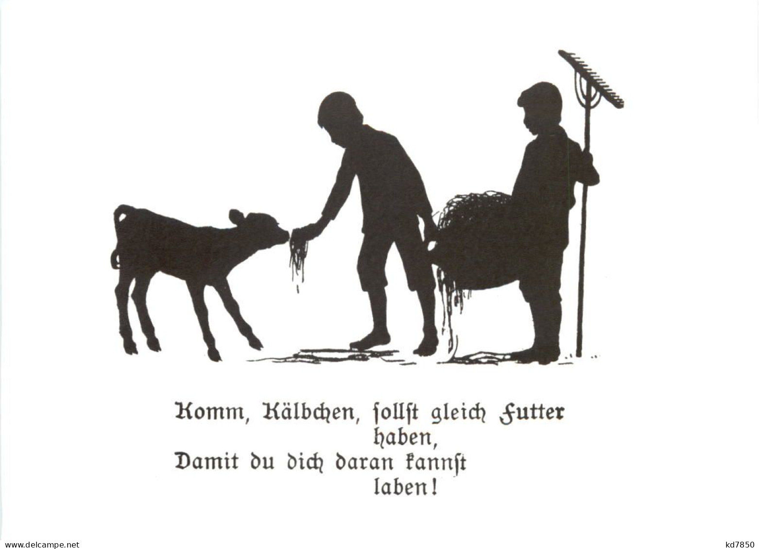 Scherenschnitt - Scherenschnitt - Silhouette