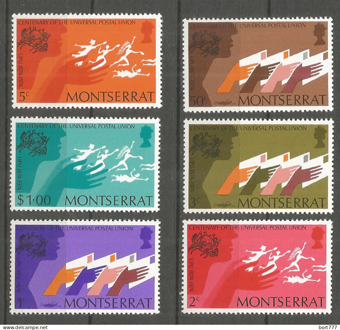 Montserrat 1974 Mint Stamps MNH (**) Set  - Montserrat