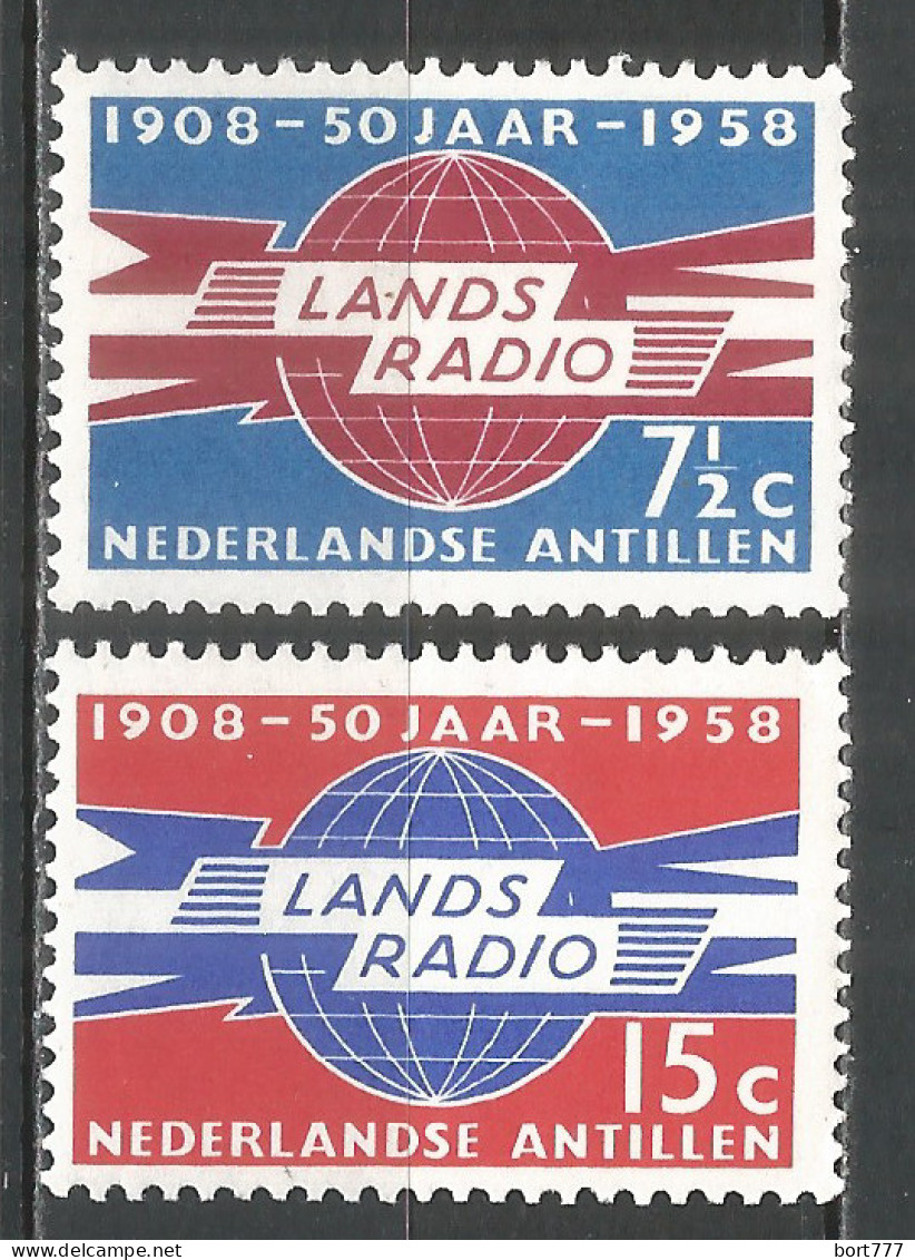 Netherlands Antilles 1958 Year , Mint Stamps MNH (**)  Michel# 86-87 - Curaçao, Nederlandse Antillen, Aruba